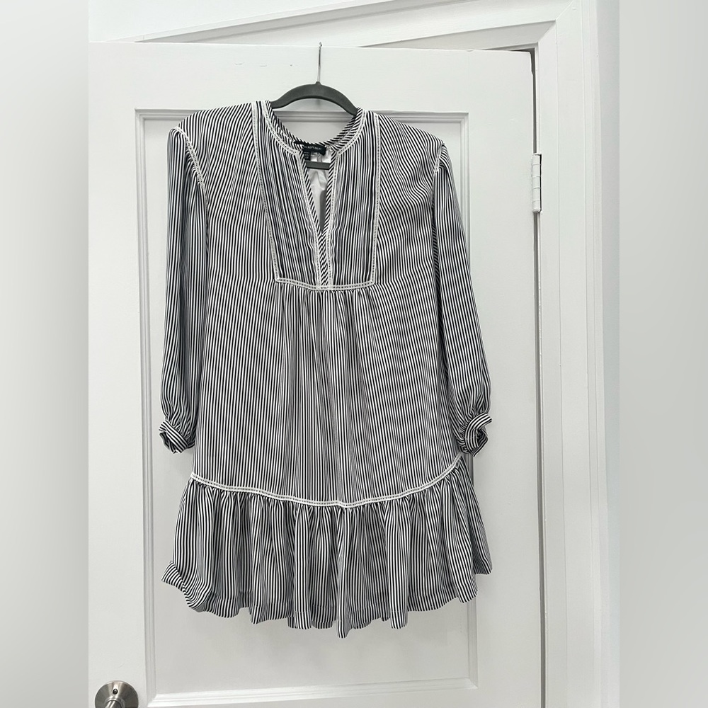 Banana Republic Navy Stripped Dress